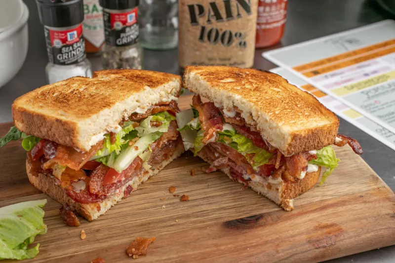 Classic BLT sandwich from PV Deli