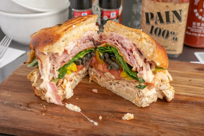 Ladder sandwich from PV Deli